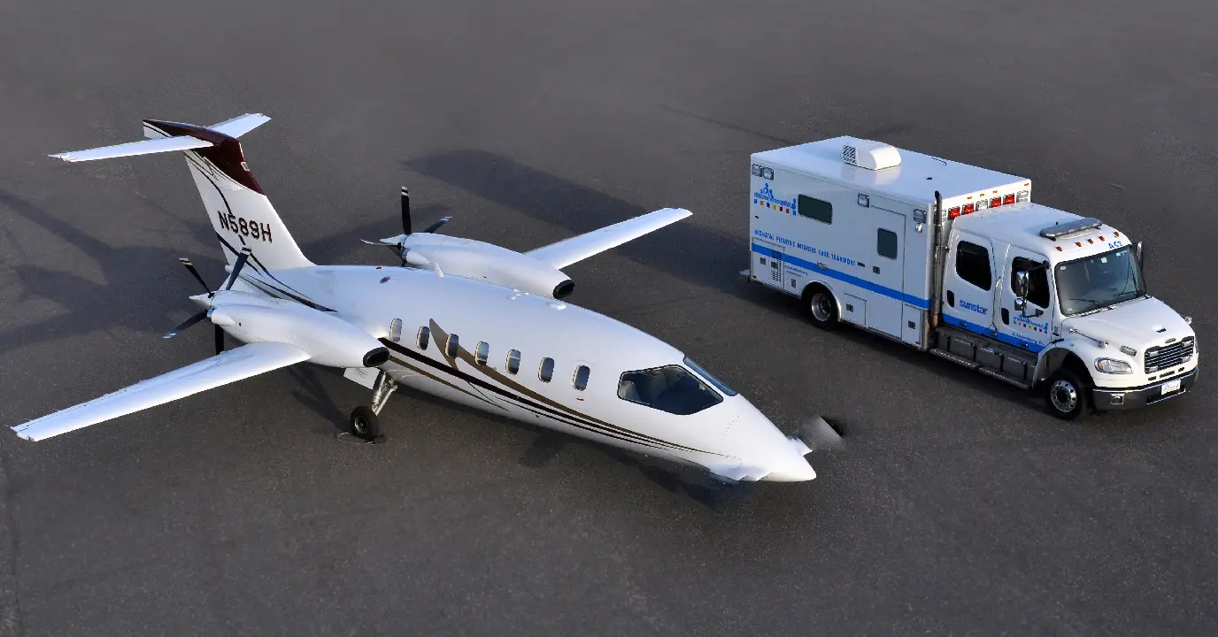 Medic Air Ambulance Services In Bhopal Image